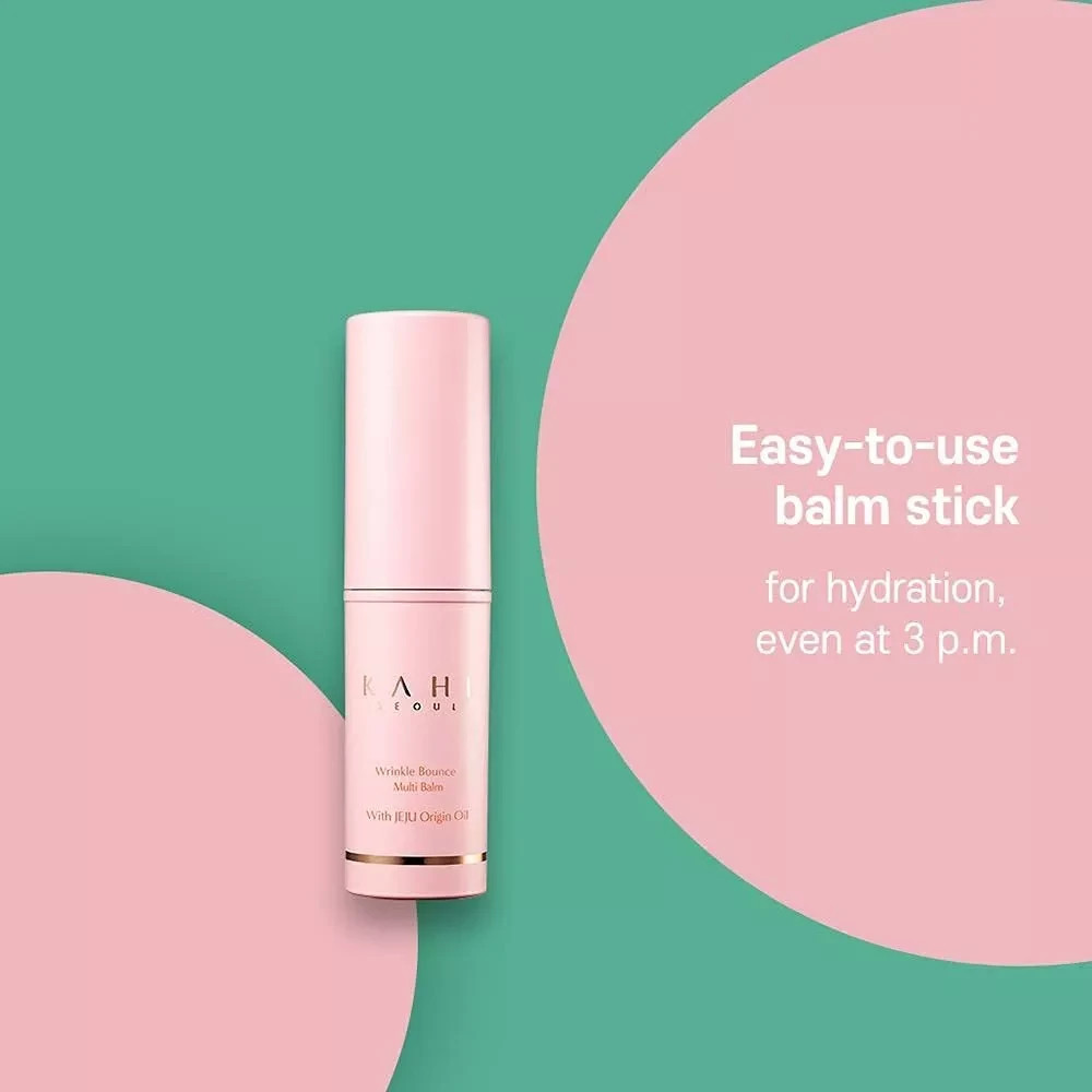 New KAHI Wrinkle Bounce Multi Balm 9g: Instant wrinkle care, Facial Serum Stick