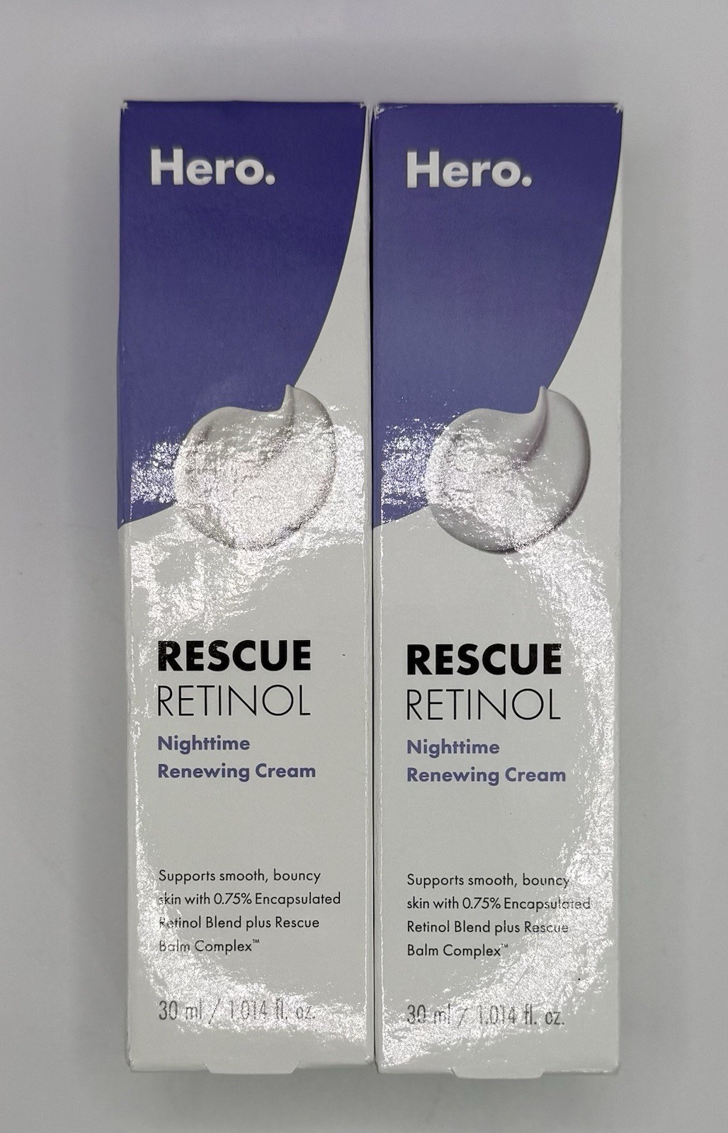 2 Rescue Retinol Night Cream Uneven Texture, Blemish Marks, Hydrates, Sensitive