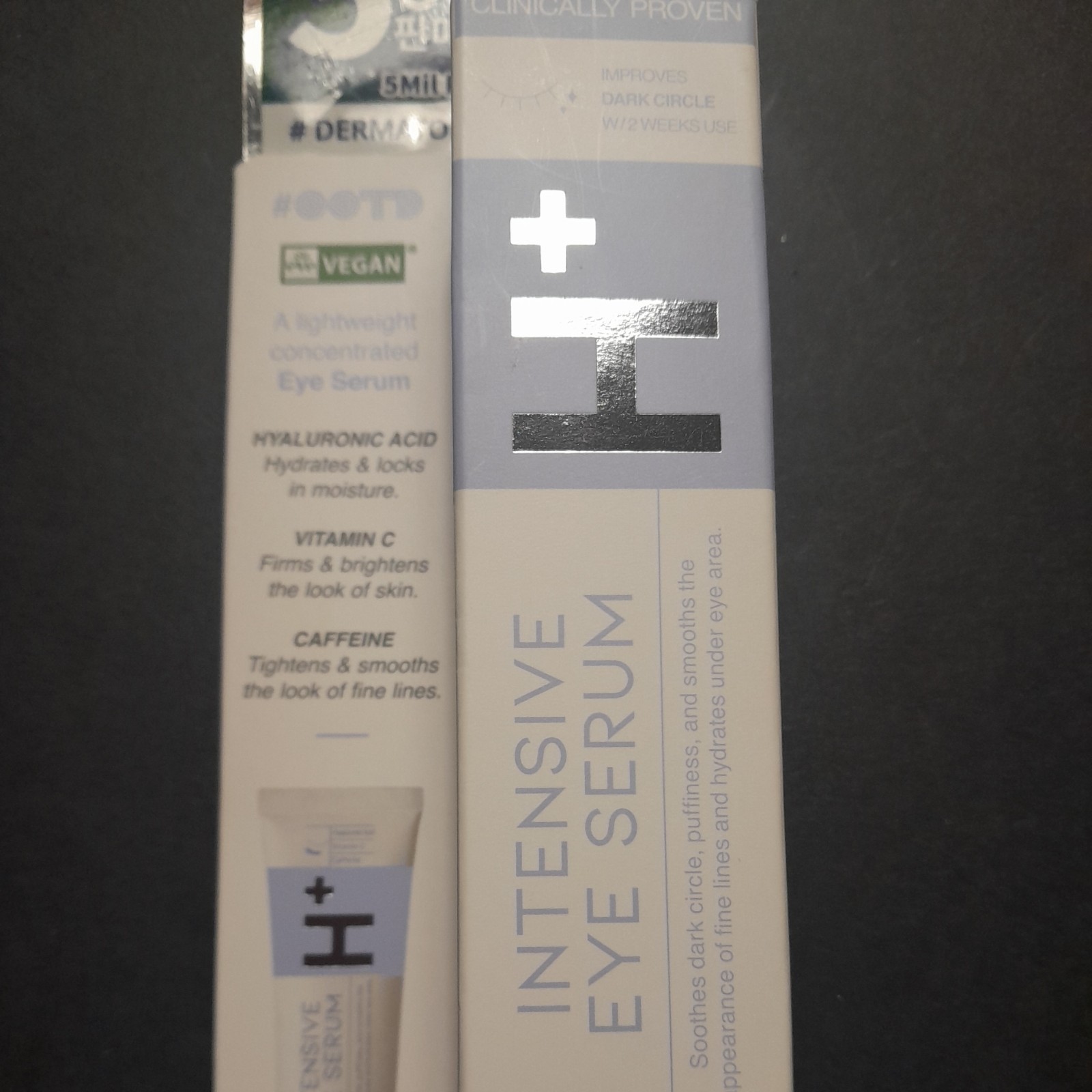 H+ Intensive Eye Serum With Hyaluronic Acid , Vitamin C And Caffeine 1.05 Fl Oz