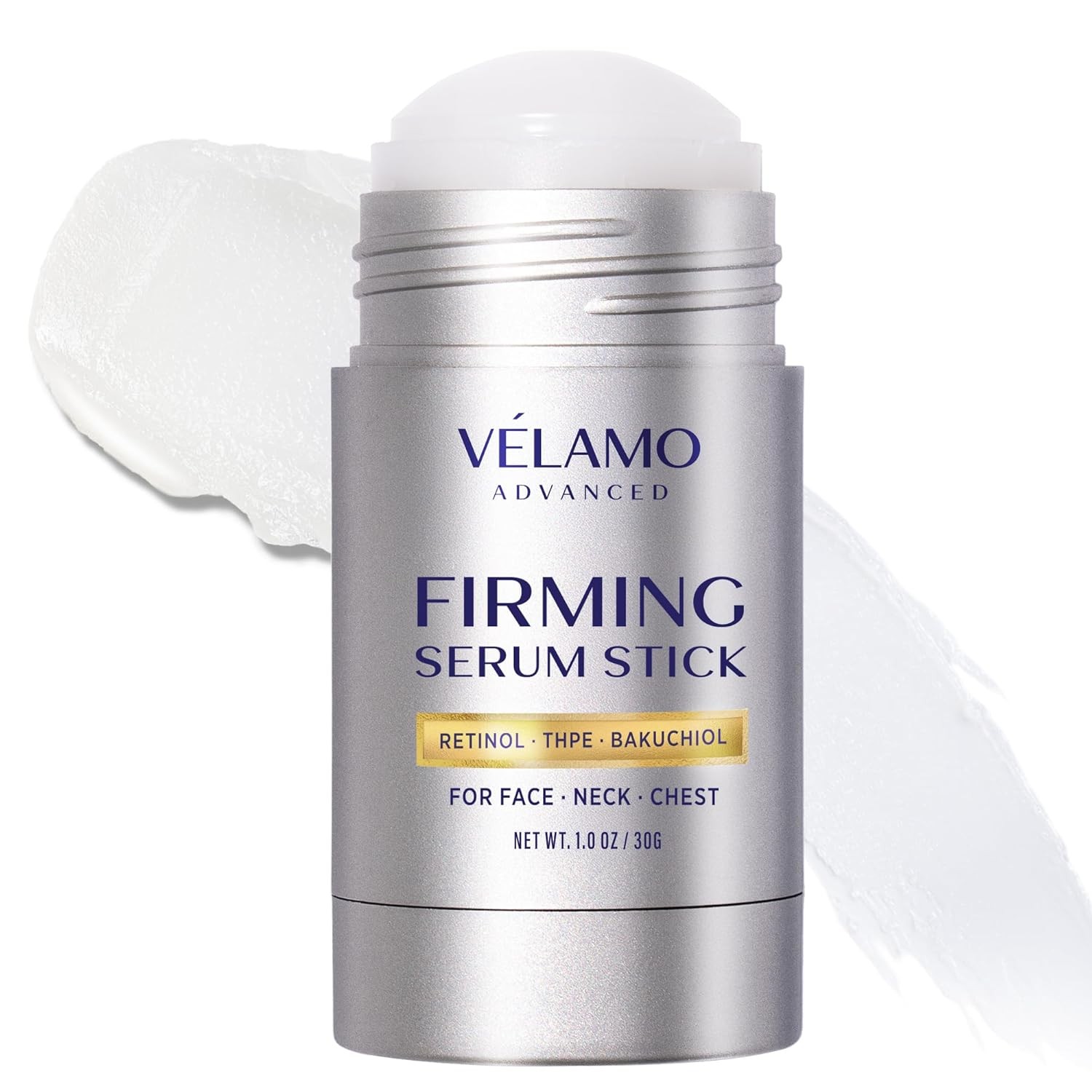 Retinol Firming Serum Stick for Face, Neck & Chest: Visibly Tightens, Smooths…