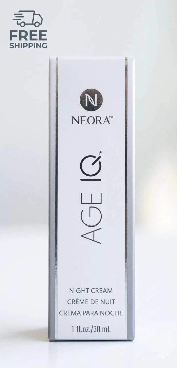 Neora Age IQ Night Cream 30ml 1oz Anti Aging Face Moisturizer Sealed 2027