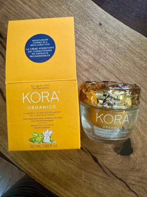 KORA Organics Turmeric Glow Moisturizer Refillable 1.69oz/ 50ml NIB Authentic