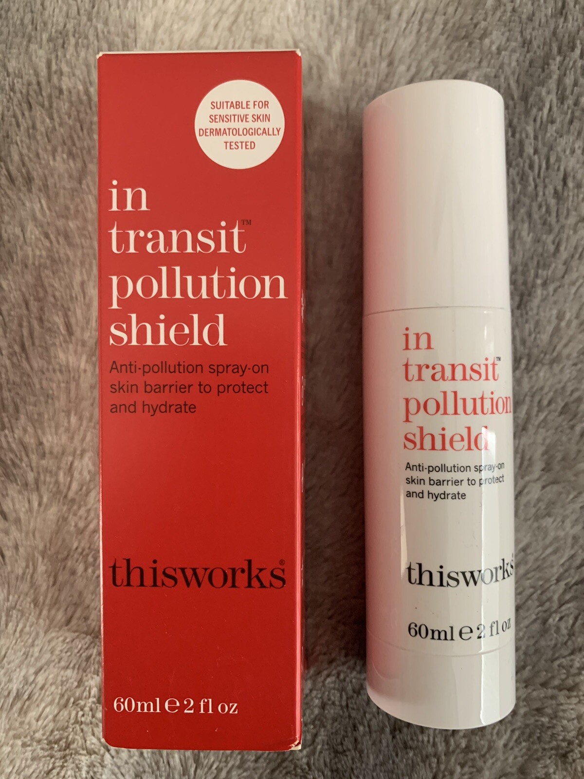Thisworks In Transit Pollution Shield 2oz / 60ml Full Size New in Box