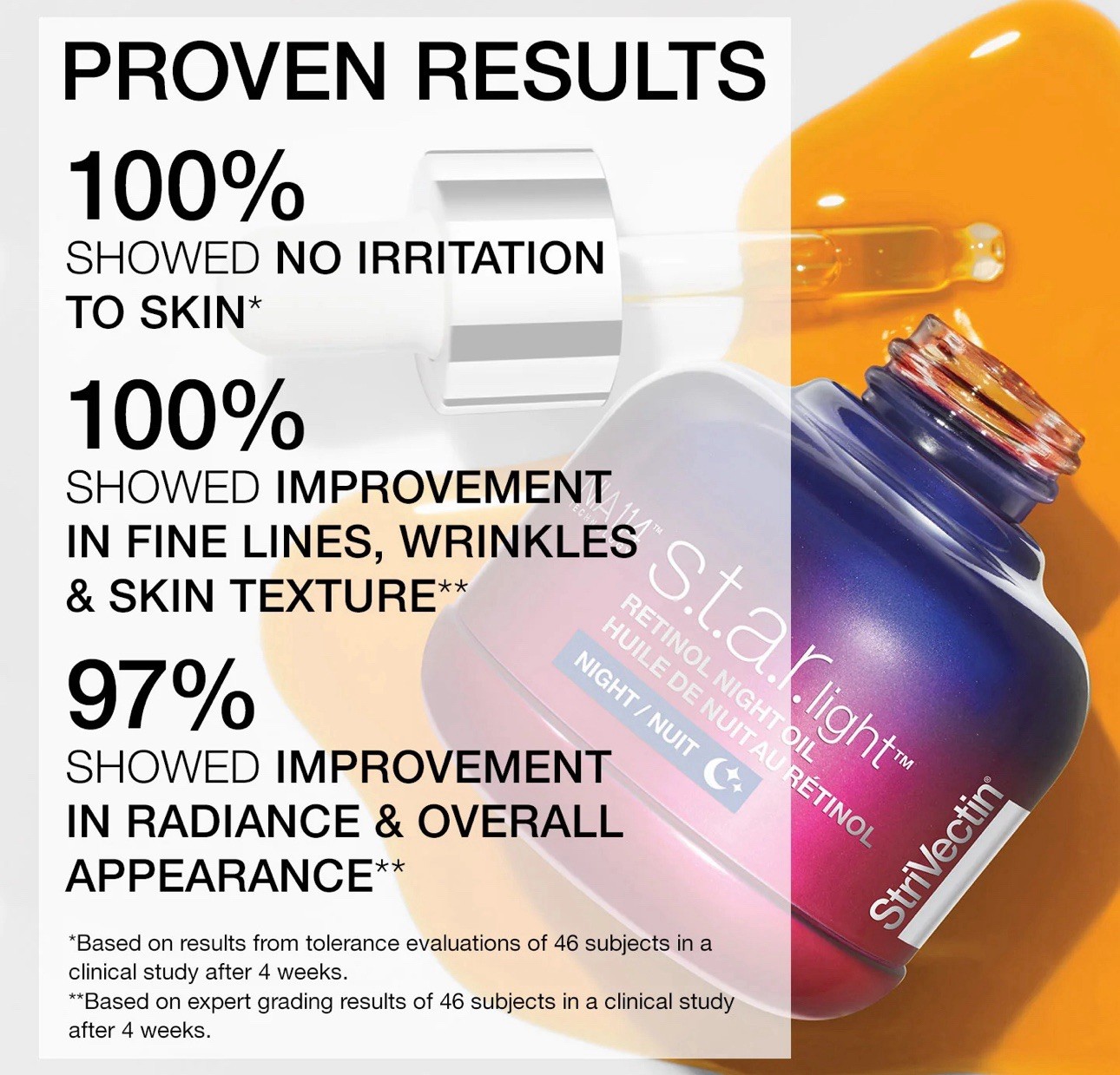 StriVectin Star Light Advanced Retinol Night Oil 1 oz BRAND NEW