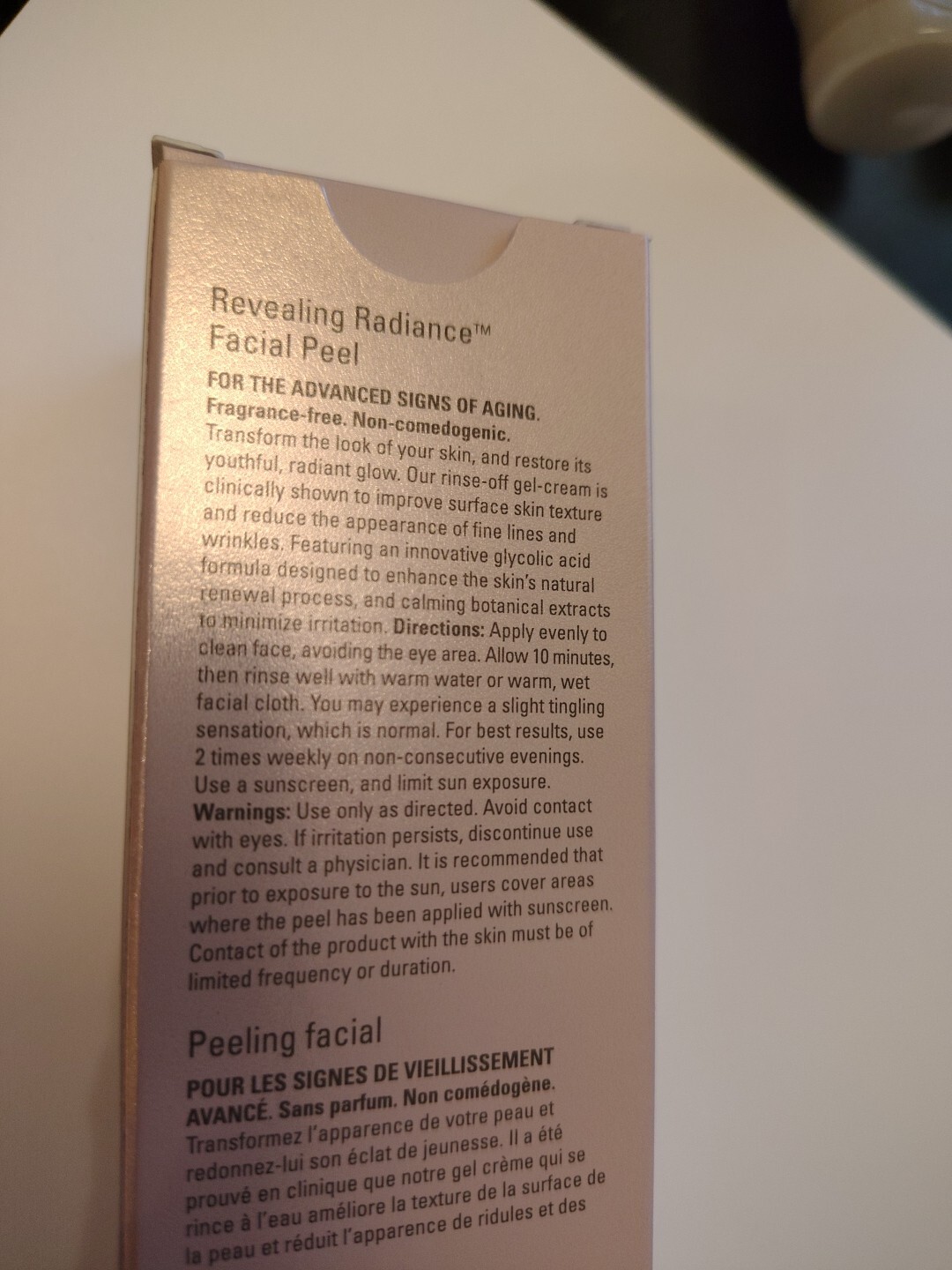 MARY KAY TIMEWISE REPAIR REVEALING RADIANCE FACIAL PEEL~NIB~FULL SIZE~GEL CREAM