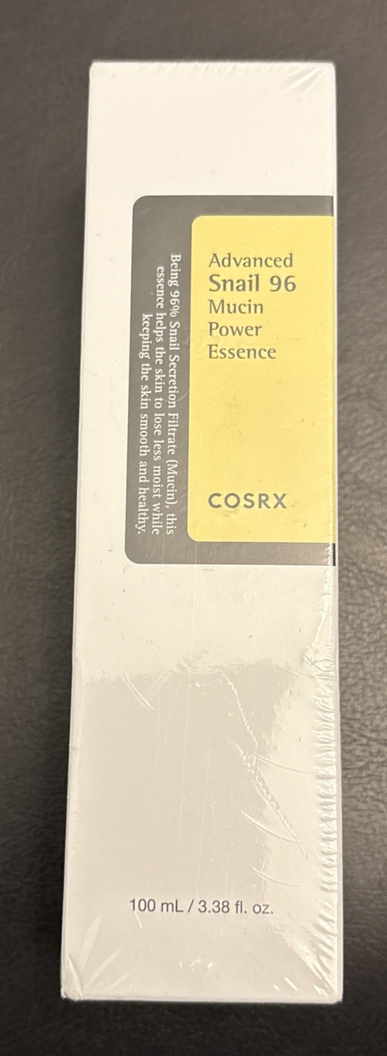 Cosrx Advanced Snail 96 Mucin Power Essence 3.38 Fl. Oz. NEW NIB SEALED