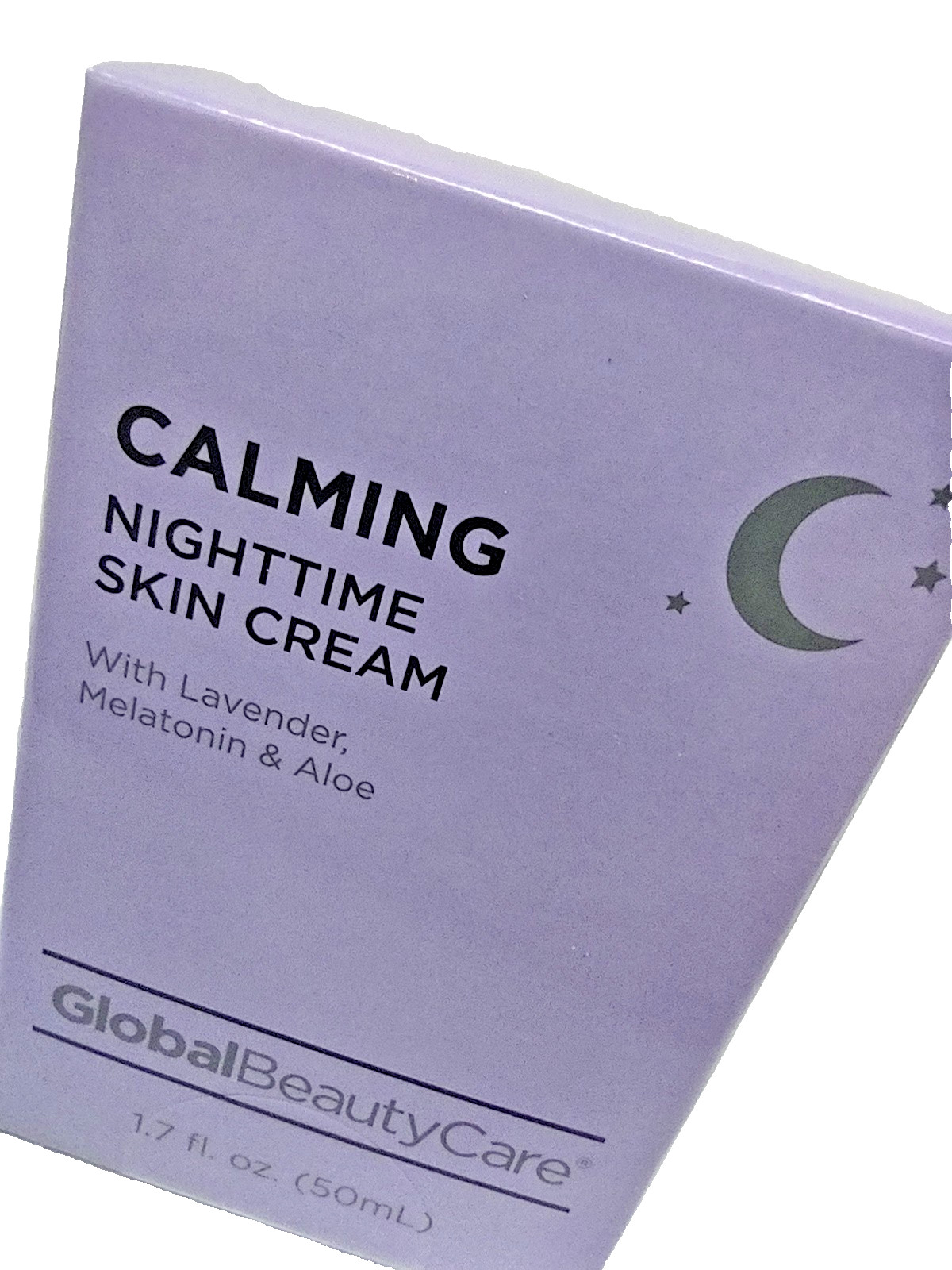Lot 2 -Global Beauty Care Calming Nighttime SKIN CREAM Lavender Aloe 1.7 oz each