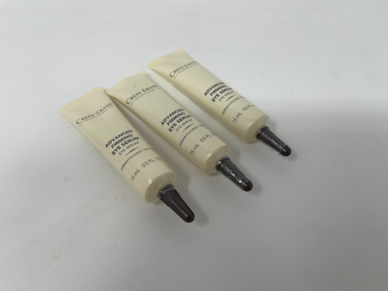 Lot 3 Crepe Erase Advanced Firming Eye Serum Trufirm Complex 0.5 oz NEW~SEALED