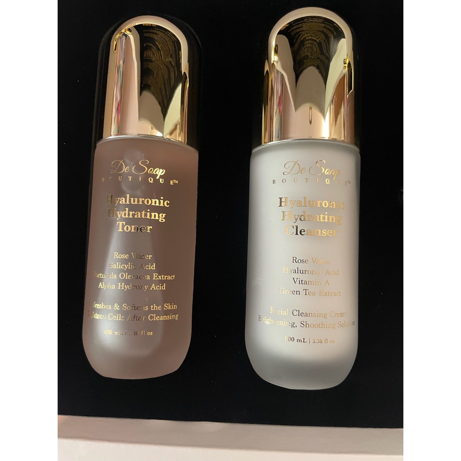 De Soap Boutique Prestige Collection 5‑Piece Skincare Kit w/ Gift Box NIB
