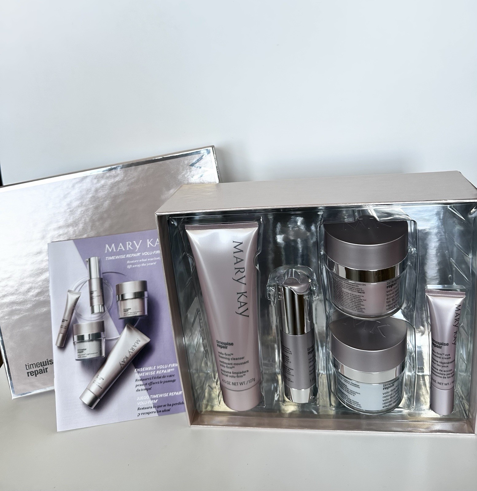 Mary Kay TimeWise Repair Volu-Firm Full Size 5 Piece Set EXP 10 2025 NIB