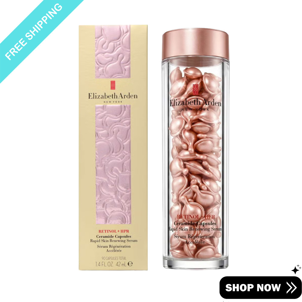 ELIZABETH ARDEN Retinol HPR Ceramide Capsules Rapid Skin Renewing 90 Capsules