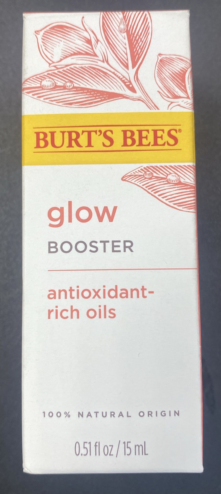 Burt’s Bees Glow Booster with Antioxidant-Rich Oils, 0.51 Fluid Ounce