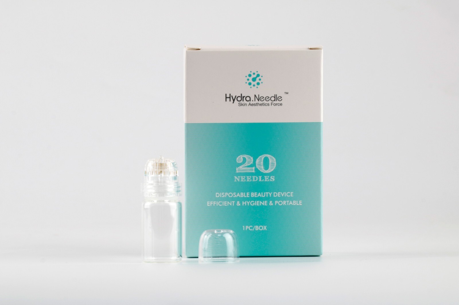 Hydra Needle HN20 Derma Stamp Titanium 20 Pins At-Home Microneedling 0.25mm