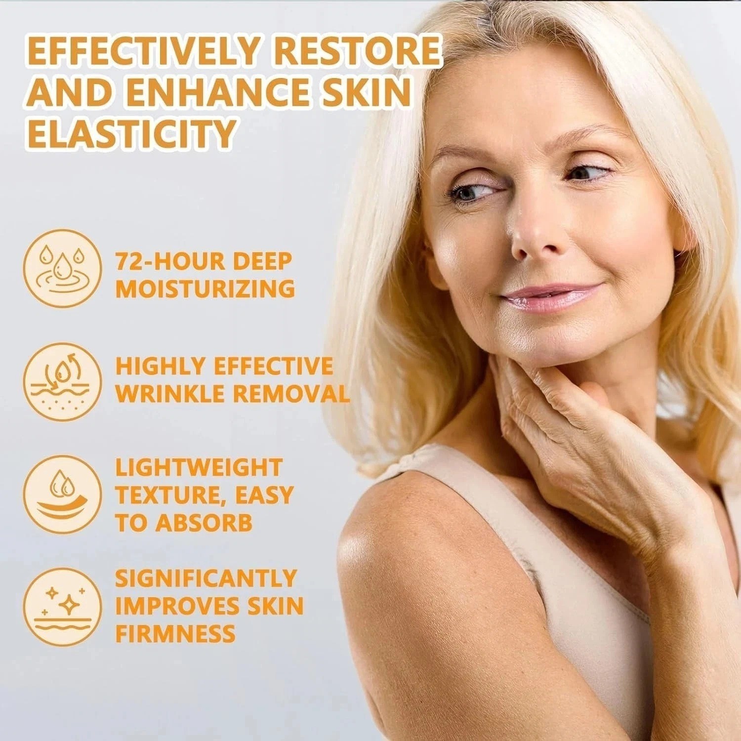 2pcs Bee Venom Wrinkle Removal Cream,Anti-Aging Face for All Skin Type Wrinkle