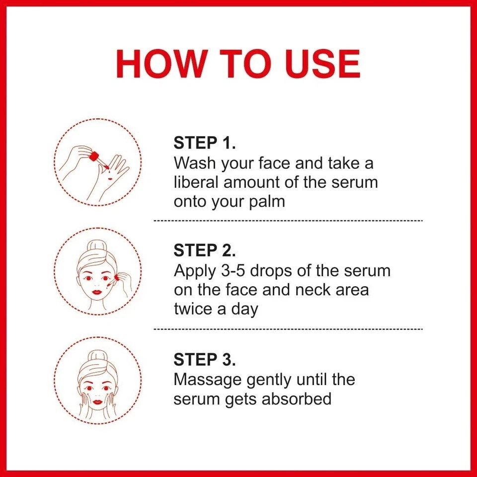 She Essentials Rosehip Facial Serum For All Skin Types 30ml