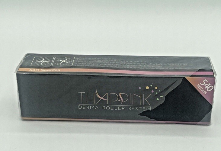 3 Pack: Thappink Derma Roller System 540 Needles *Model BR15