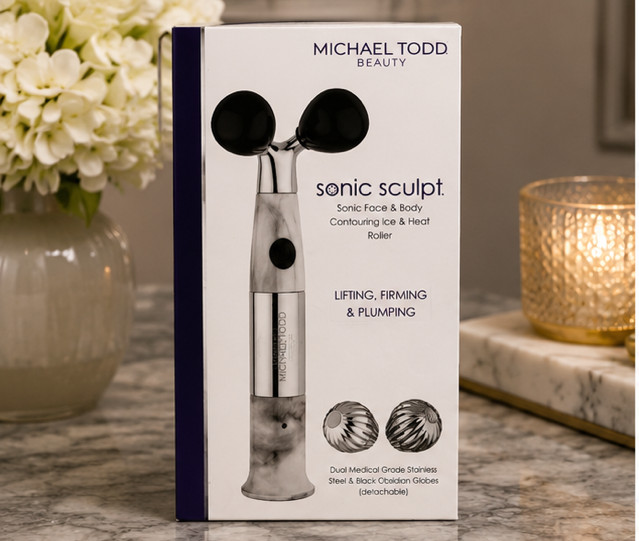 Michael Todd Beauty Sonic Sculpt Face & Body Contouring Roller Ice Heat Tool