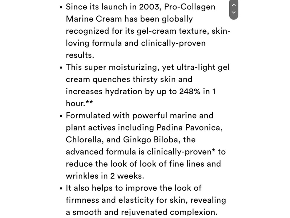 Elemis London Pro-Collagen Marine Cream Hydrating Day Cream – New Without Box