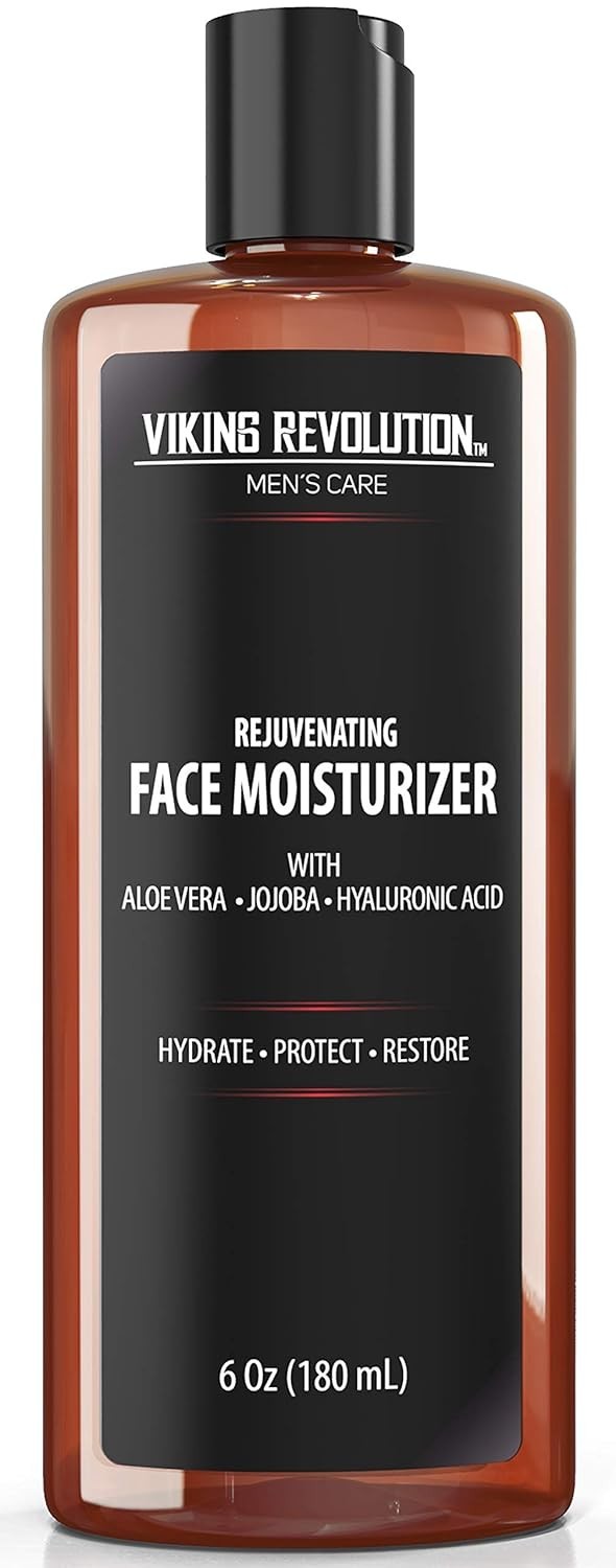 Crema Facial Hidratante Natural para Hombres – Antiarrugas, Antienvejecimiento