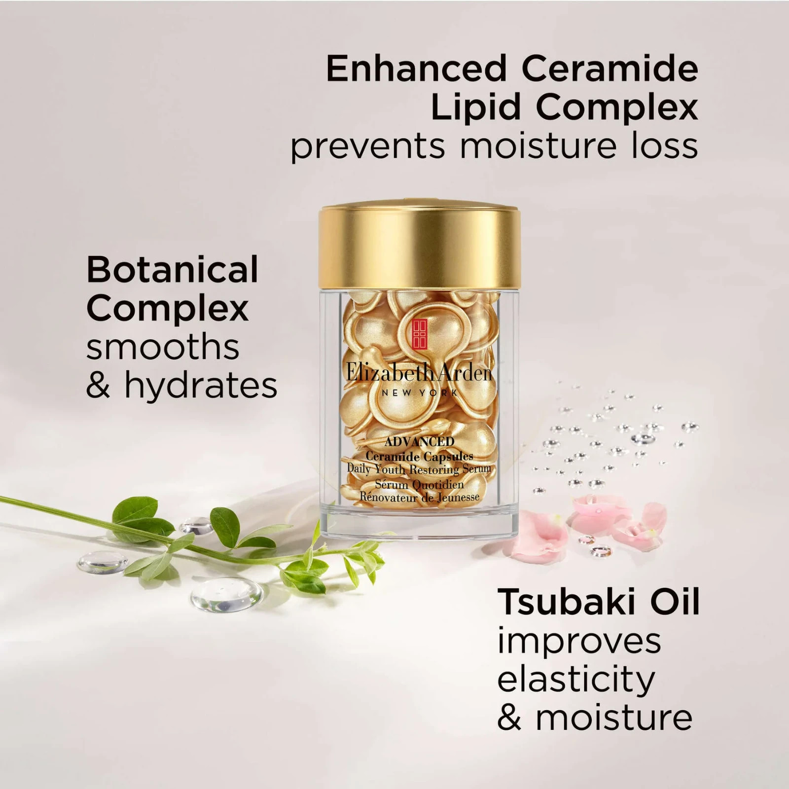 Elizabeth Arden Daily Youth Restoring Eye Serum Advanced Ceramide 60 Capsules