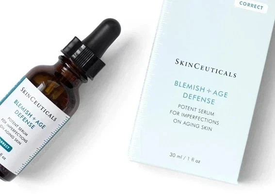 NEW SkinCeuticals Blemish + Age Defense Serum 30ml 1oz Anti-Acne Anti-Aging Seal