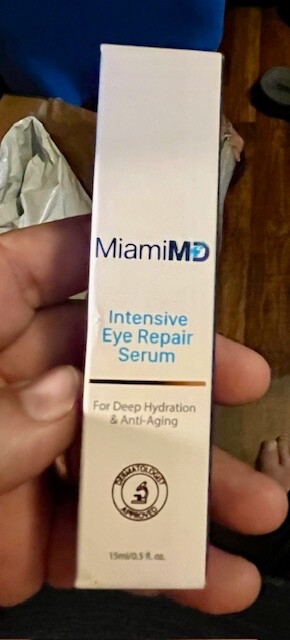 MiamiMD (Miami MD) – Intensive Eye Repair Anti-Aging Serum (0.5oz) – NIB!