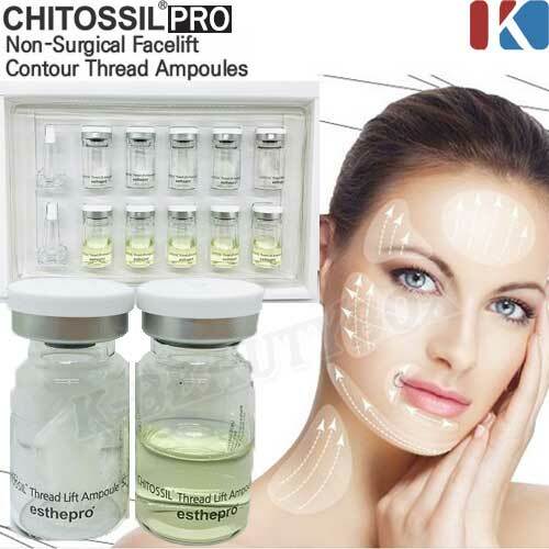 ESTHEPRO Chitossil Thread Power Lifting Ampoule Set Best Anti-Aging Home Care