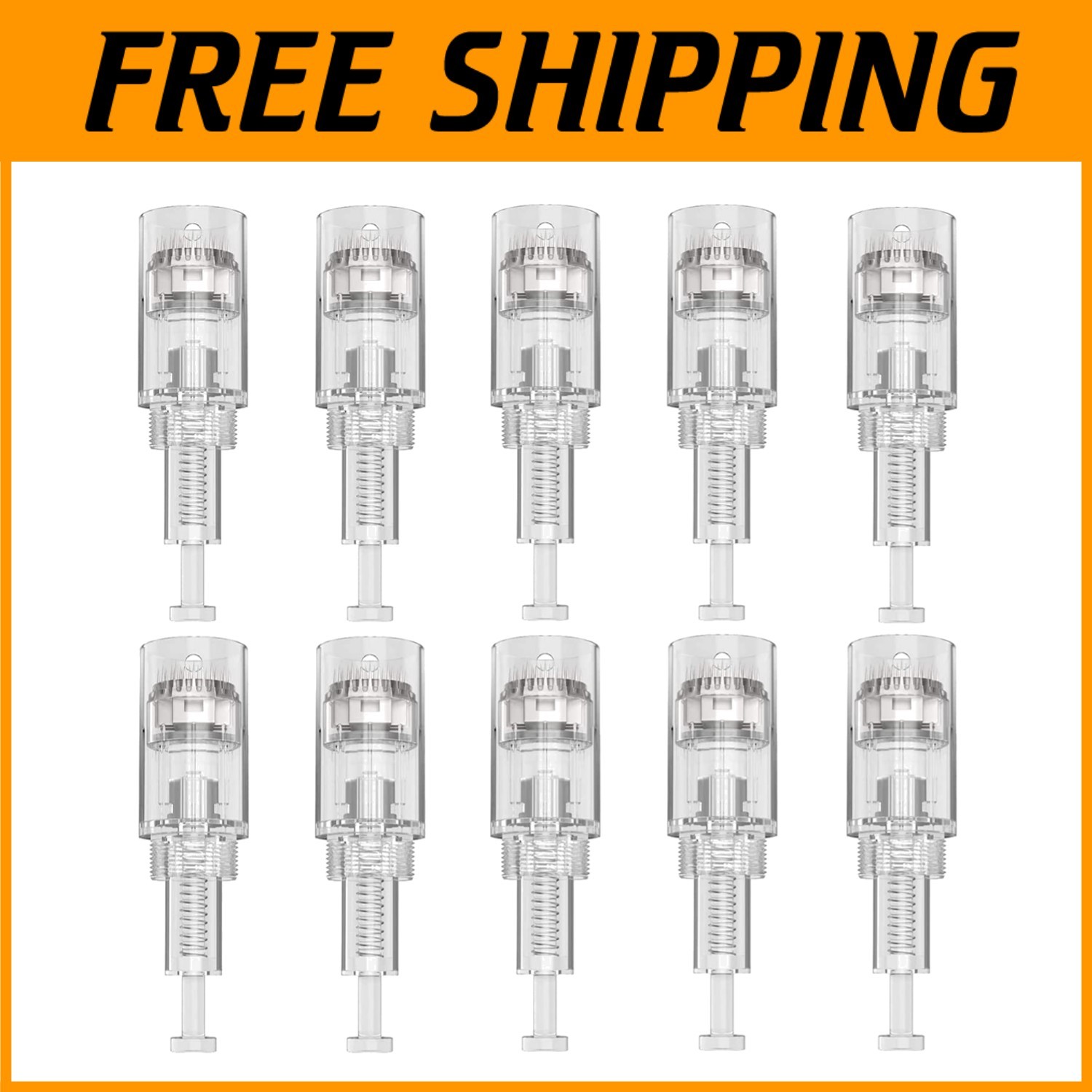 Microneedling Needles 36pin – 10 Pack Cartridges Home Use