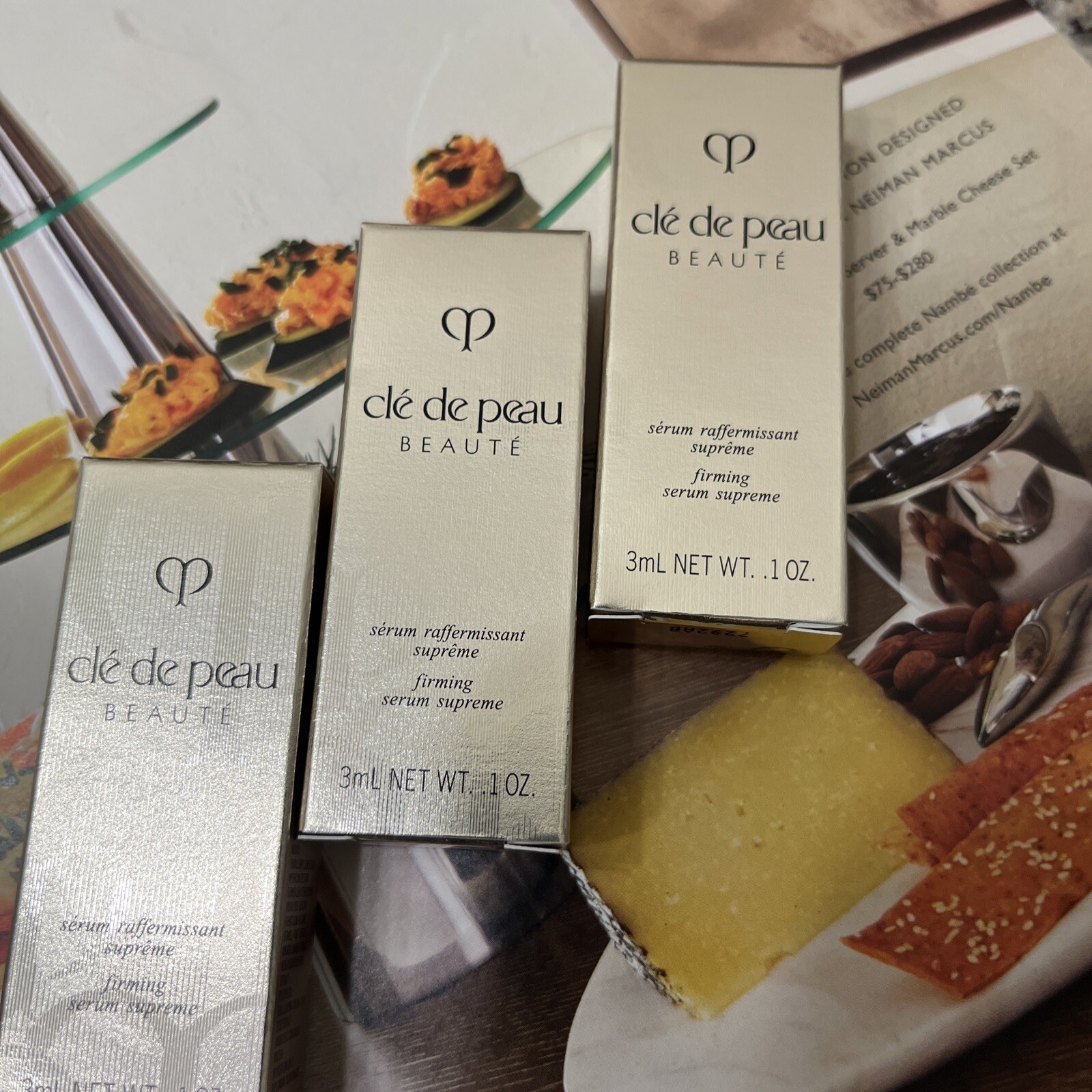 3 XCle De Peau Firming Serum Supreme – Set Of 3 x 3mL / 0.1 Oz=9ml Total New