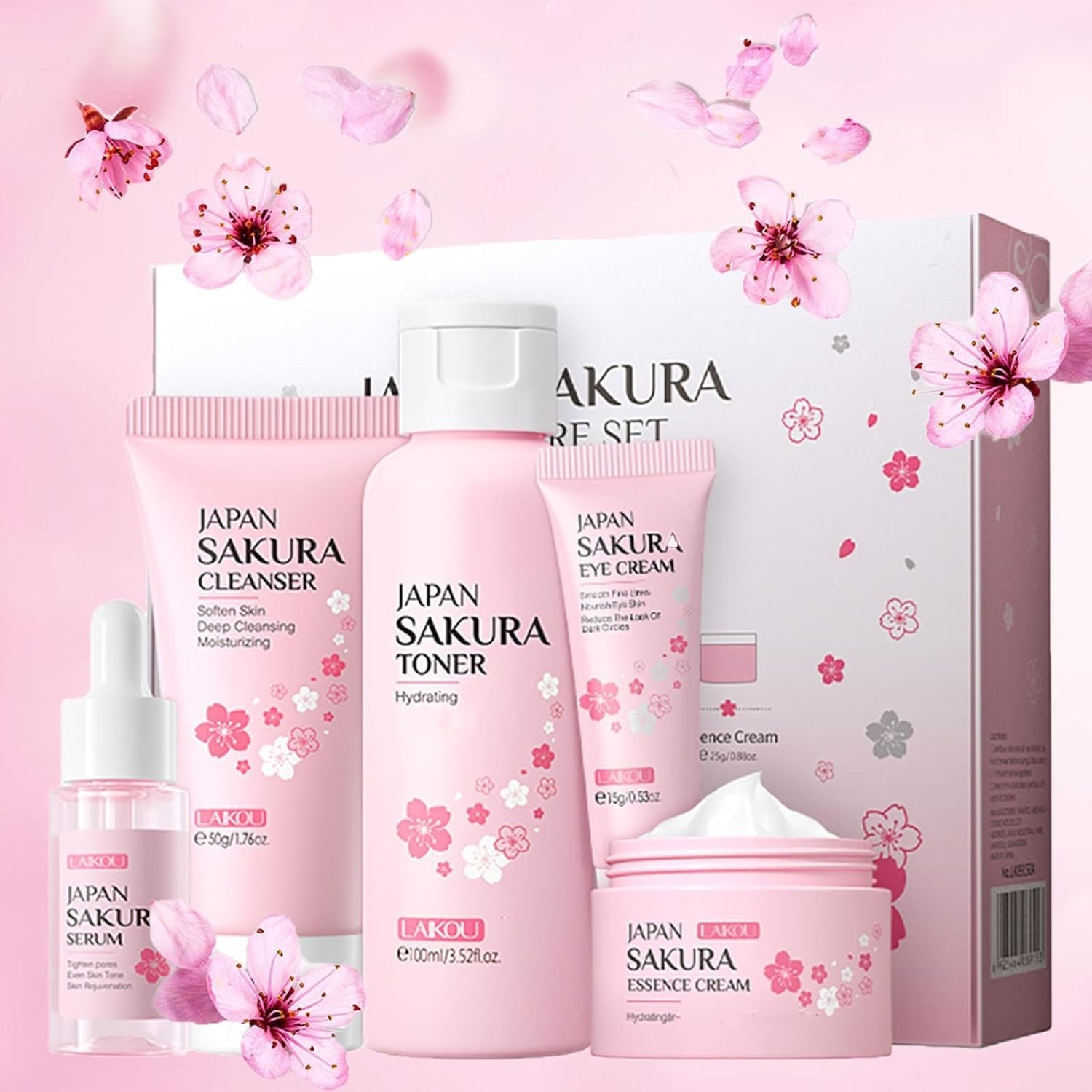 Skin Care Set Cherry Facial kit for women Skincare Kit Gifts For Teenage Girl…
