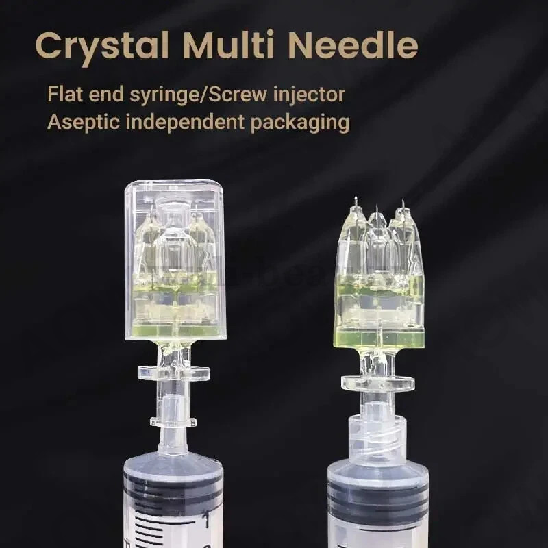 5PCS 5Pin Crystal Multi Cartridges For Water Light Skin Care Tools 32G*1.5mm
