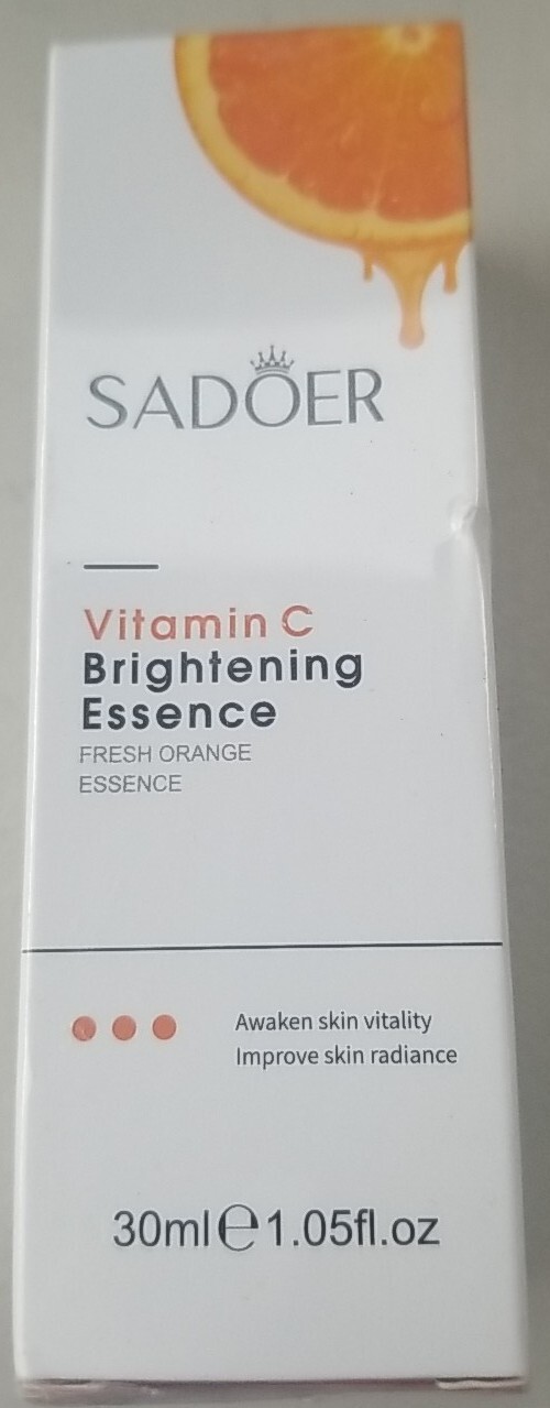 Vitamin C Brightenining Serum By Sadoer 1.05 Fl Oz/30 ml NEW EXP 09/2026 Sealed!