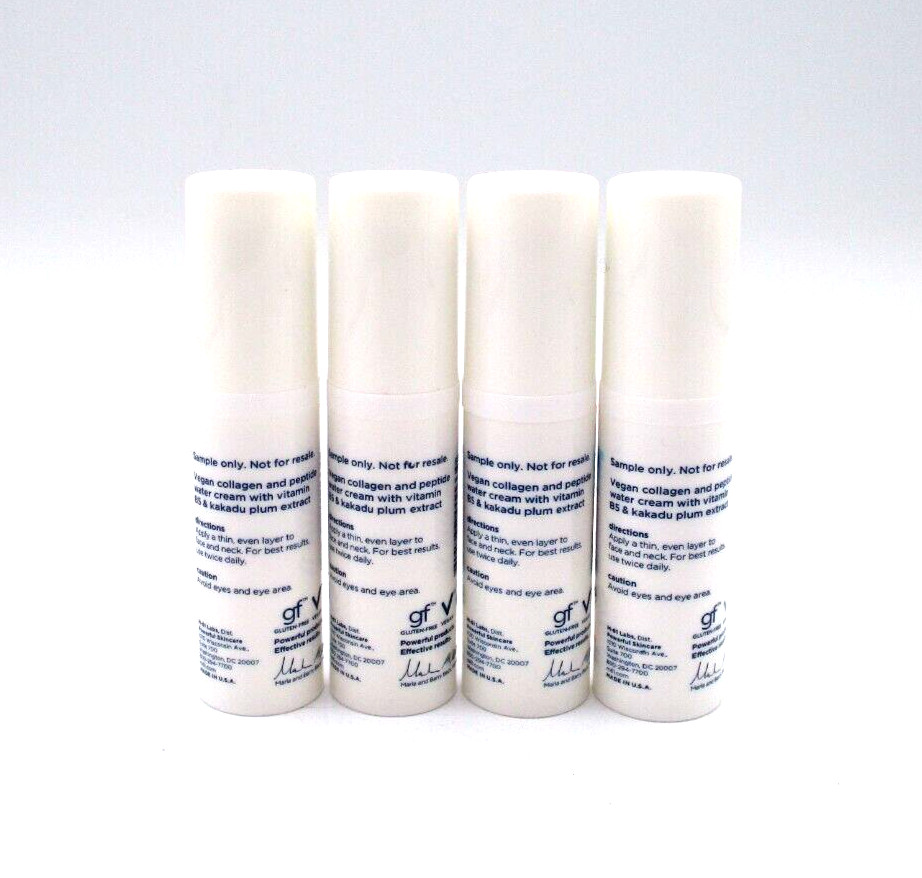Lot/4 M-61 Powerful Skincare Hydraboost Water Cream Collagen + Peptide ~ 2 ml /4