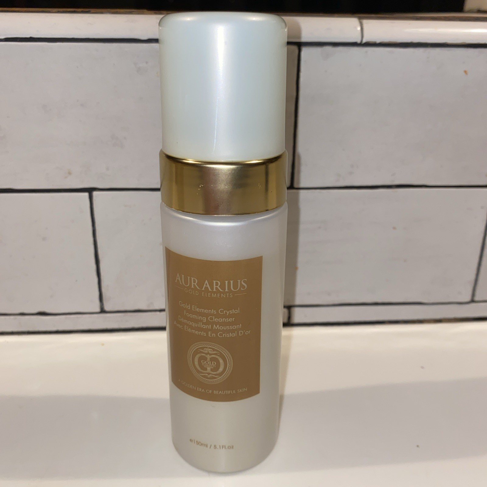 Aurarius Gold Elements Royal crystal foam cleanser