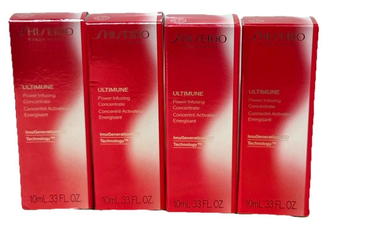 Shiseido Ultimune Power Infusing Concentrate Serum, x4 40ml Toltal