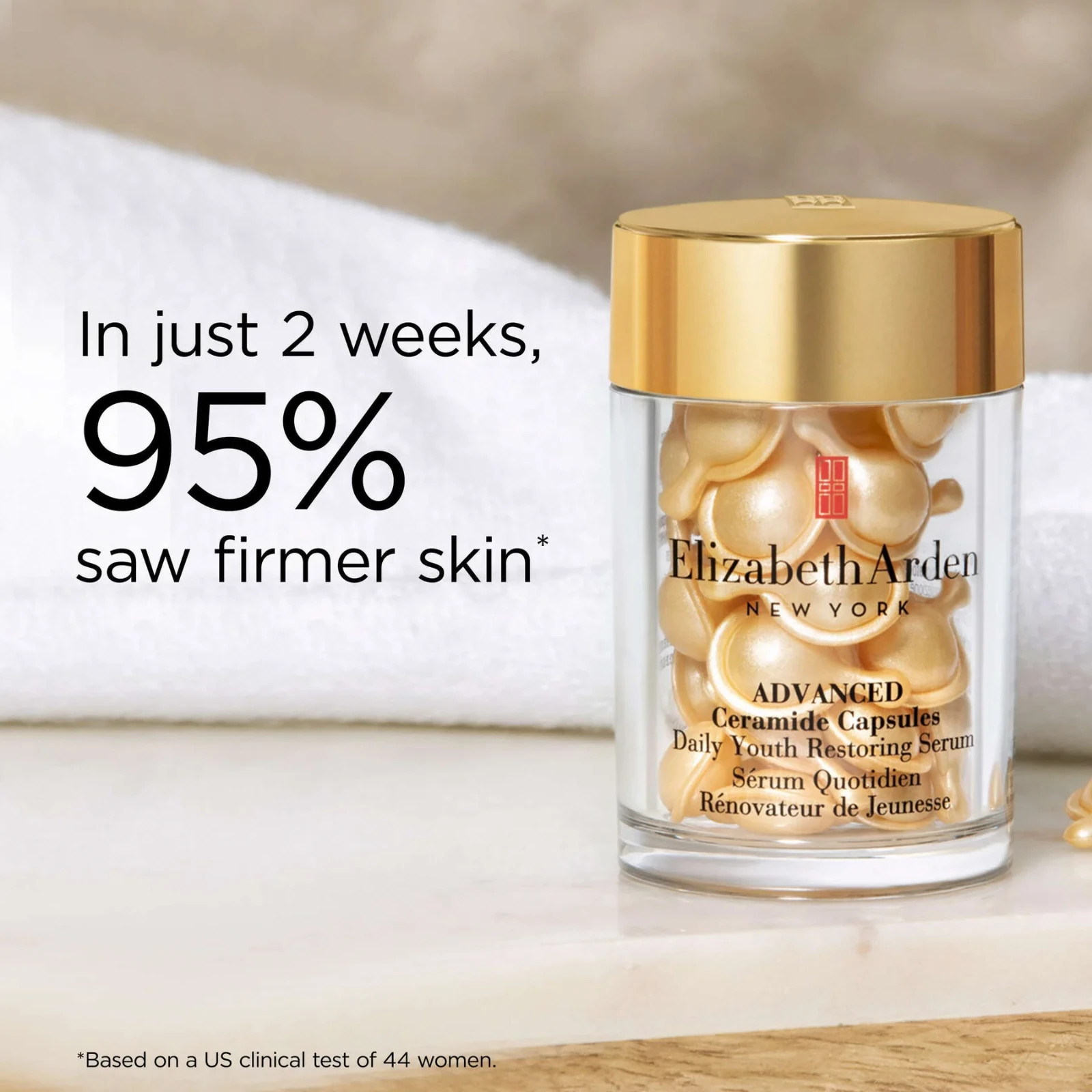 Elizabeth Arden Daily Youth Restoring Eye Serum Advanced Ceramide 60 Capsules
