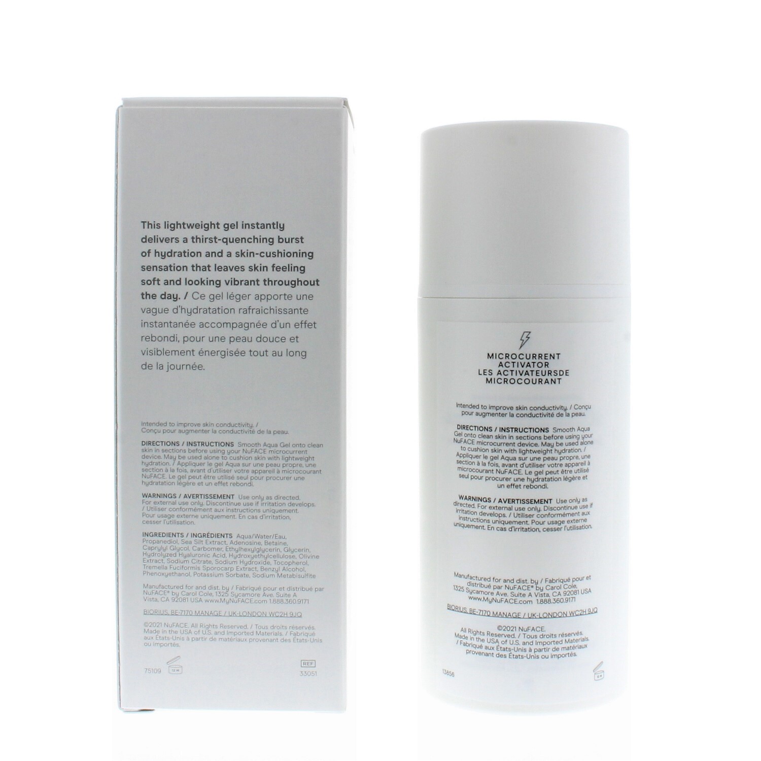 NuFACE Hydrating Aqua Gel 3.3oz/97.6ml