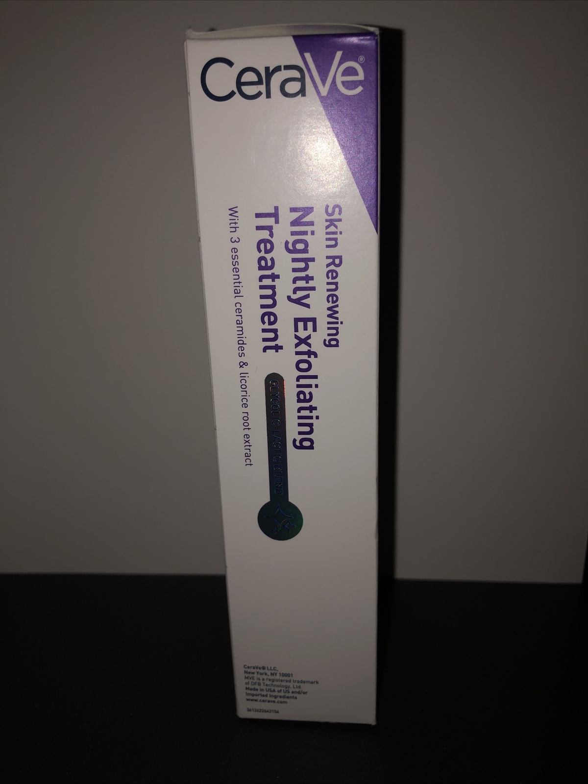 CeraVe Skin Renewing Nightly Exfoliating Treatment Serum – 1.7 fl oz (S4612500)