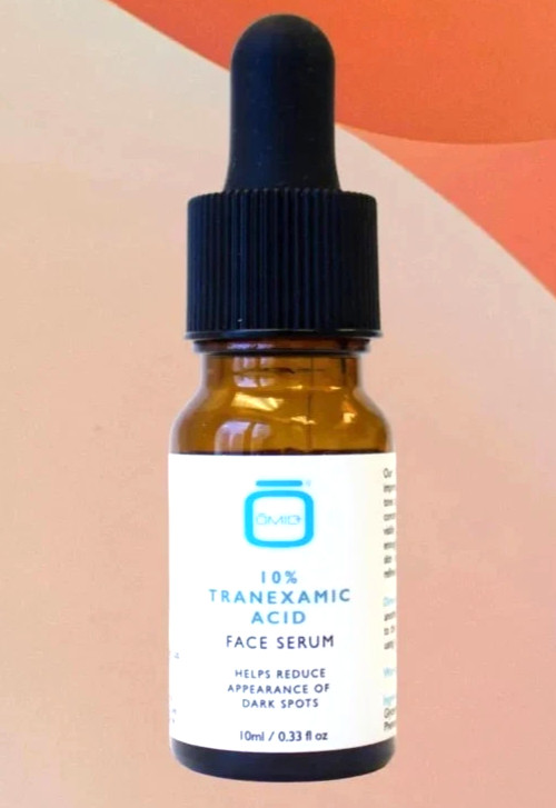 SEALED OMIC+ SKINCARE 10% Tranexamic Acid Face Serum 0.33 fl oz/10ml DARK SPOTS