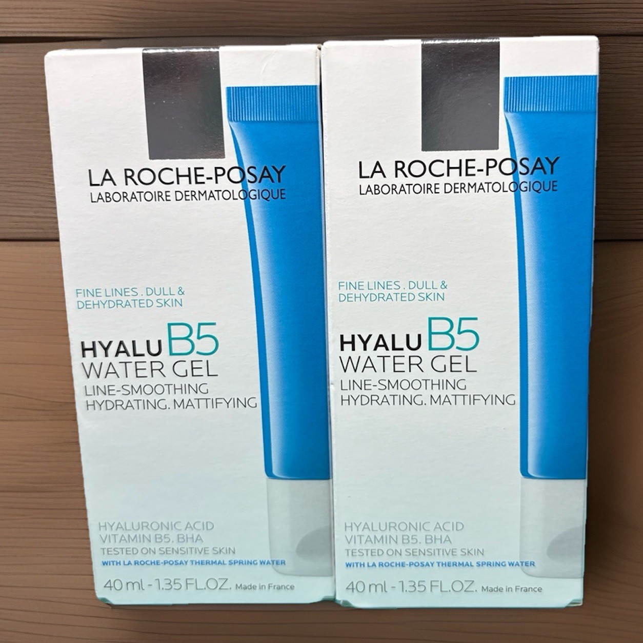 LA ROCHE POSAY HYALU B5 WATER GEL 1.35 OZ EA EXP 07/2028. 2 PACK!