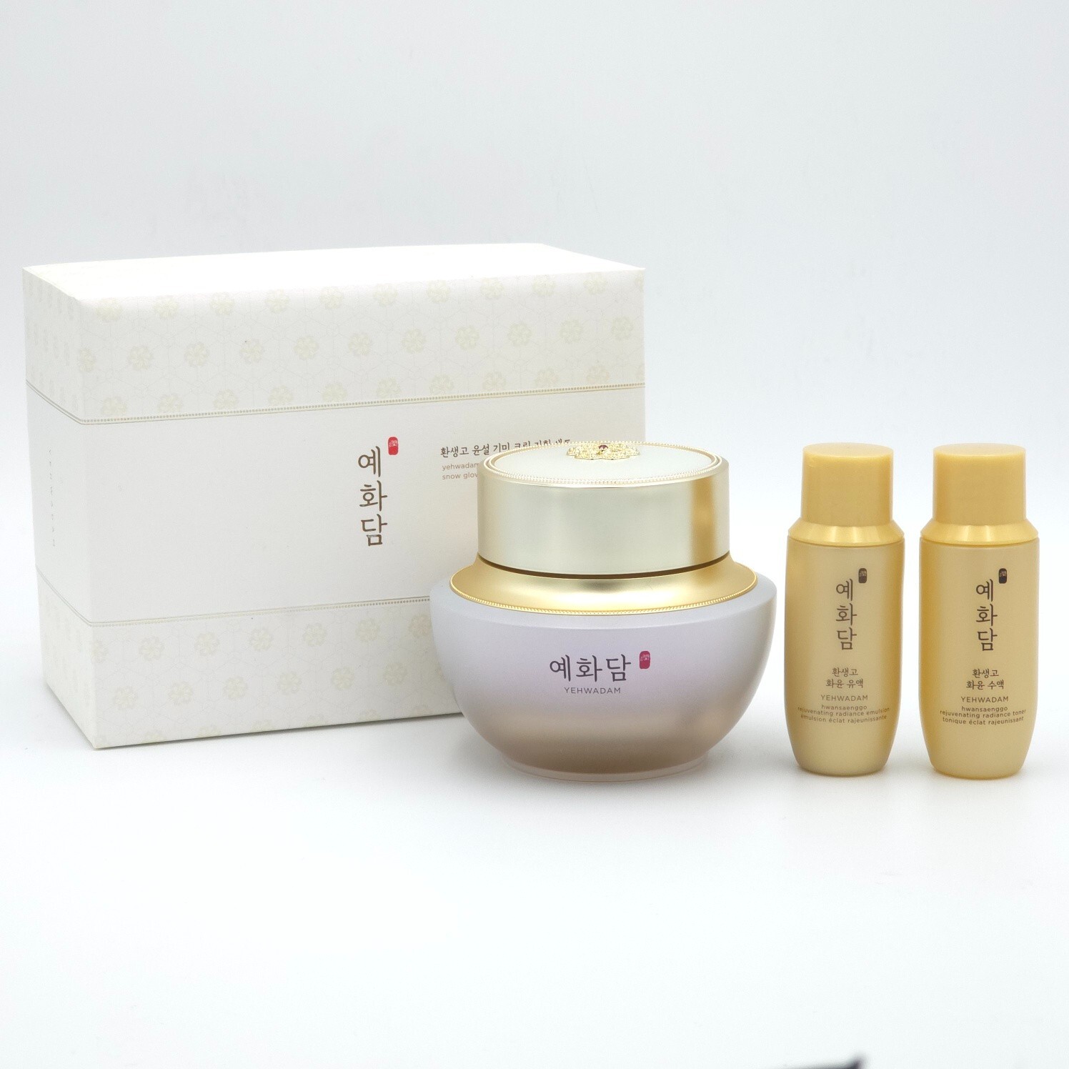 Yehwadam Hwansaenggo Snow Glow Dark Spot Correcting Cream Special Set K-Beauty
