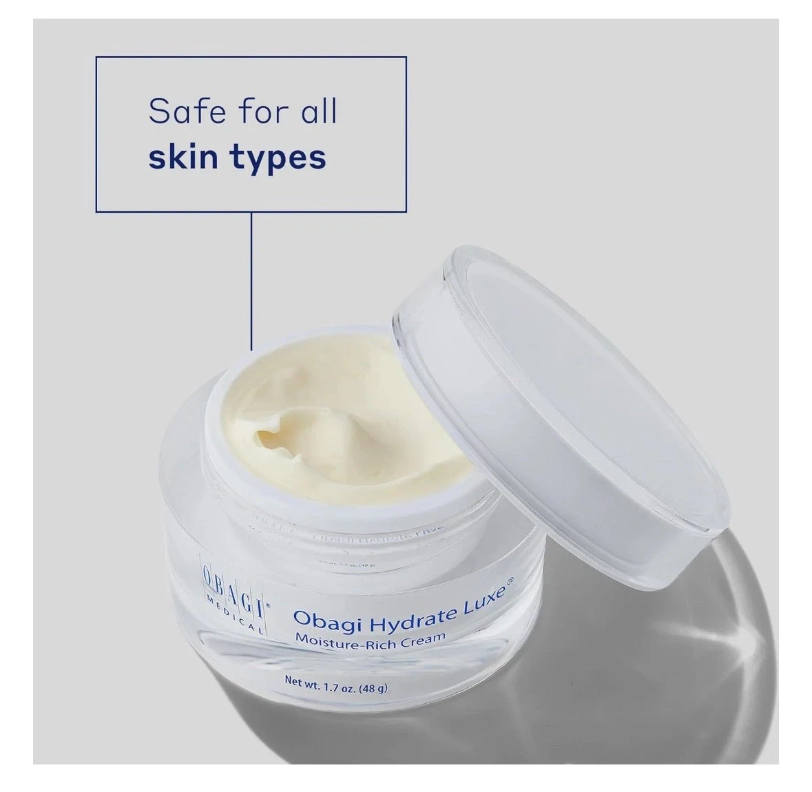 Fresh Obagi Hydrate Luxe Moisture-Rich Cream 1.7 Oz 48g Daily Treatment – NIB