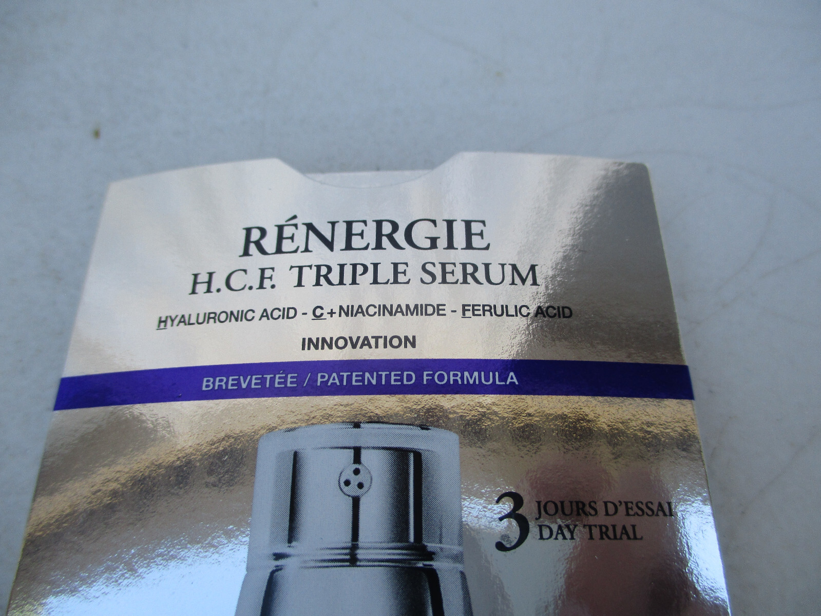 Lancome Renergie H.C.F Triple Serum Sample 3 ml 0.1 FL Oz