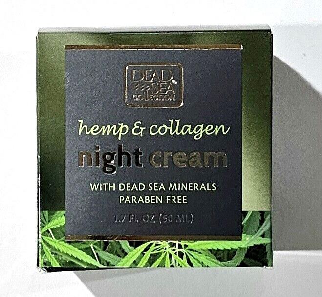 Dead Sea Collection Hemp & Collagen Night Cream With Dead Sea Minerals…