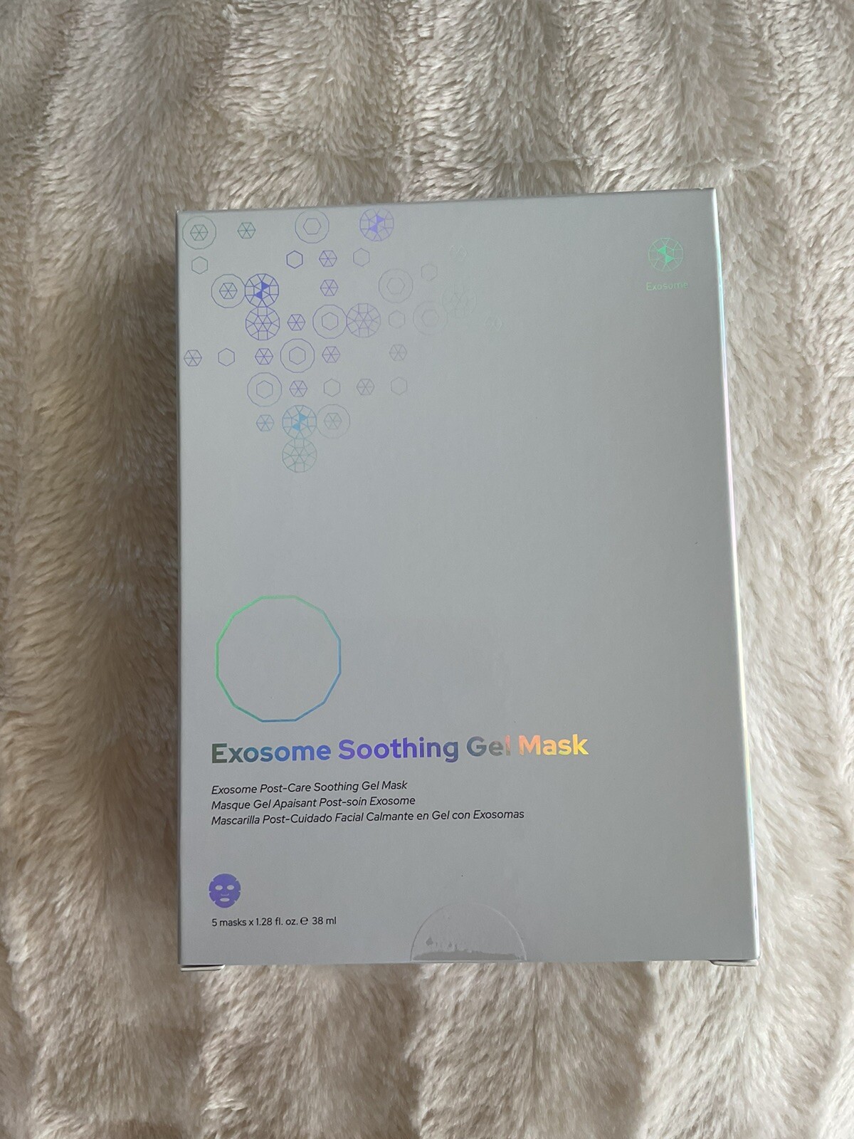 Benev EXOSOME Smoothing Gel Mask Full Box 5 Masks in 1 Box NEW Just Came Out
