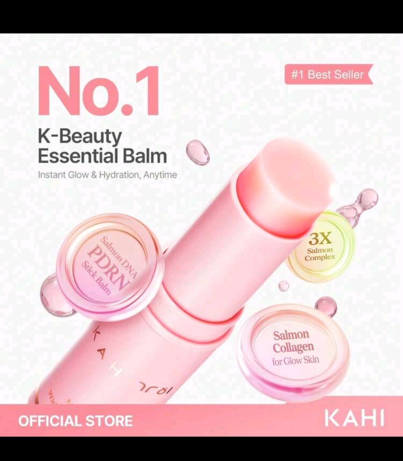 Pack Of 2 kahi seoul wrinkle bounce multi balm with JEJU Origin Oil