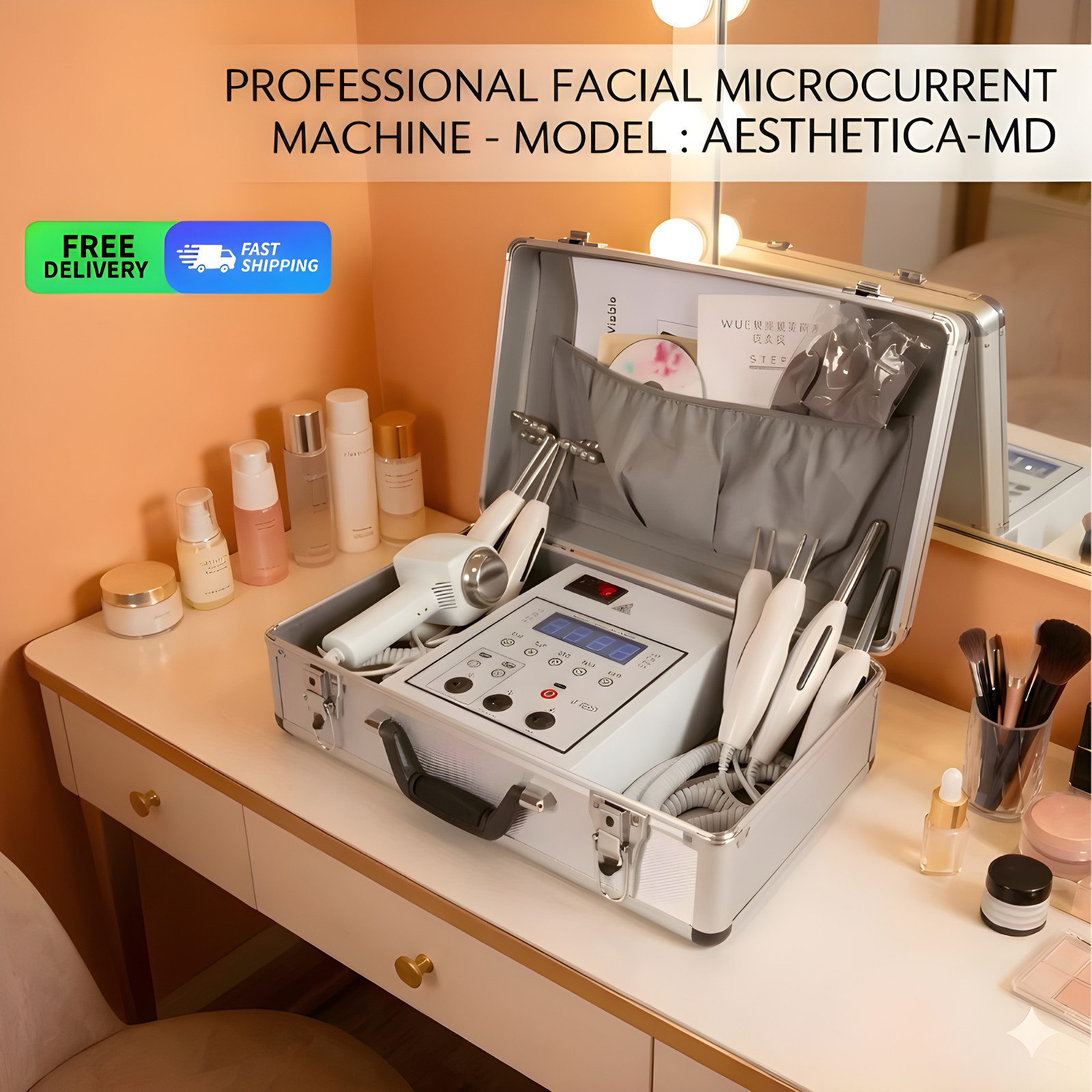 Face Lifting, Facial Skin Tightening Bio Micro Current Anti-aging Beauty Device