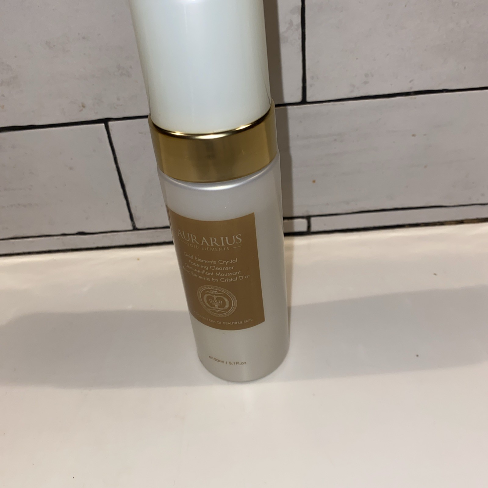 Aurarius Gold Elements Royal crystal foam cleanser