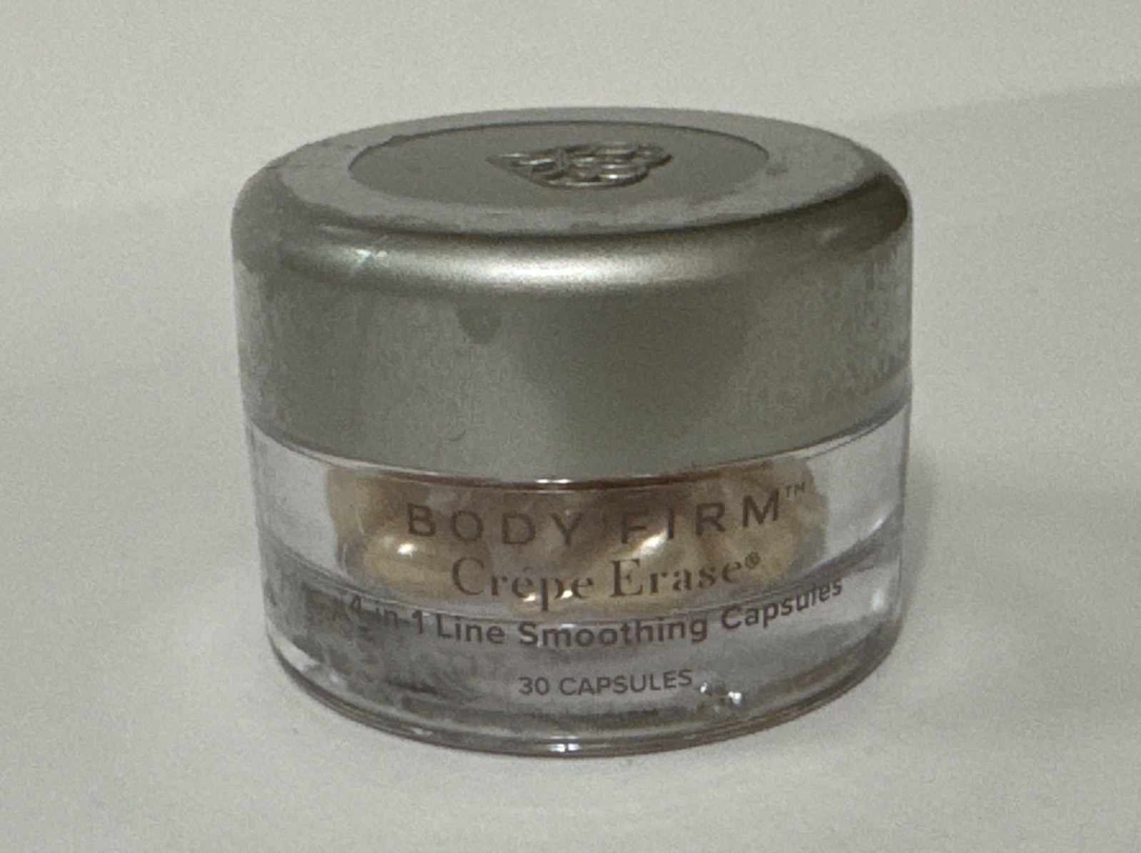 Body Firm Crepe Erase Capsules 4-in-1 Line Smoothing 30 Count New Anti-Aging!