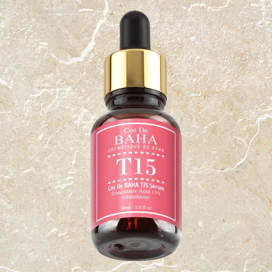Cos De BAHA T15 Serum – Tranexamic Acid + Glutathione Brightening Serum 30ml